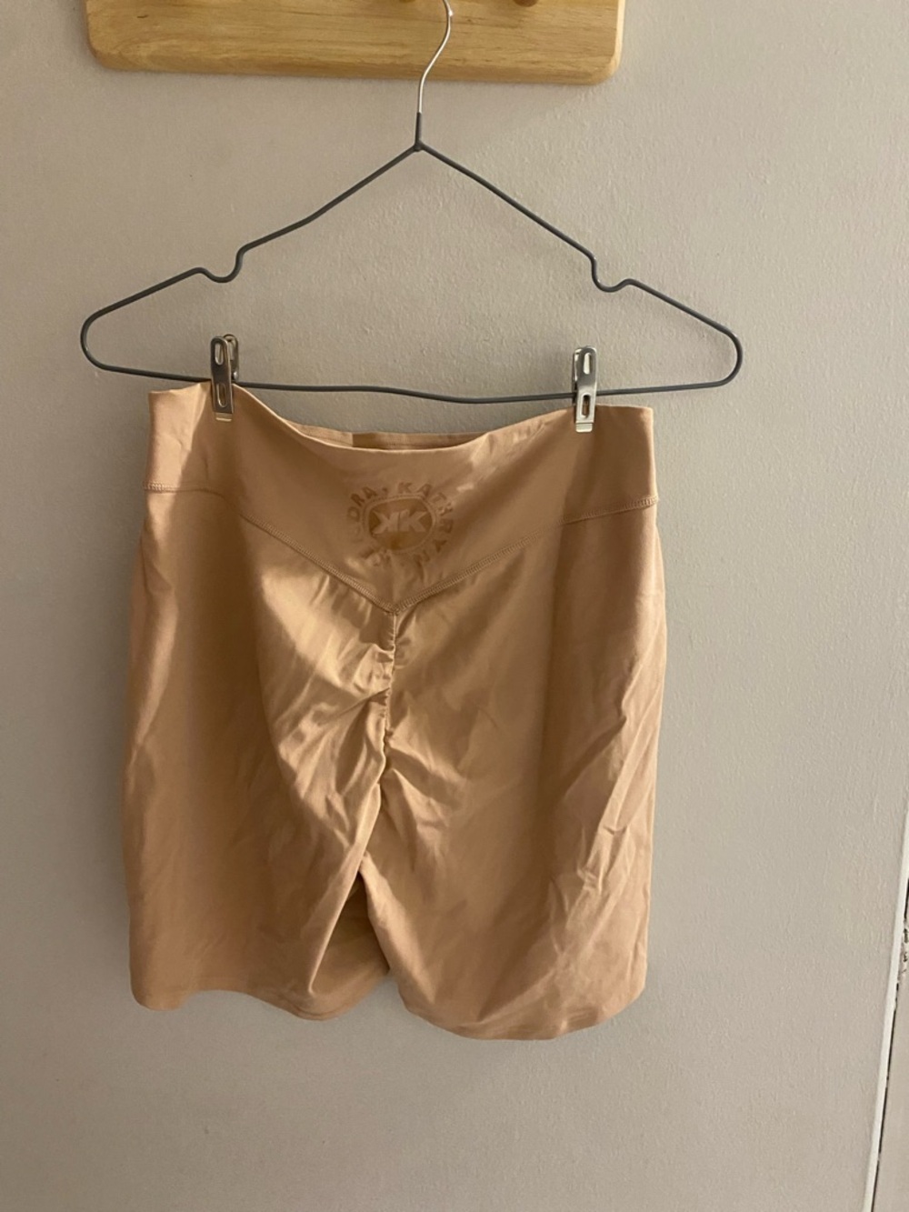 KK Fit Tan Gymshark Shorts
